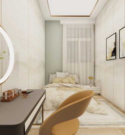 17-SEKEN HOMES 4th-22th Floor 125msq Unit Bed Room-02